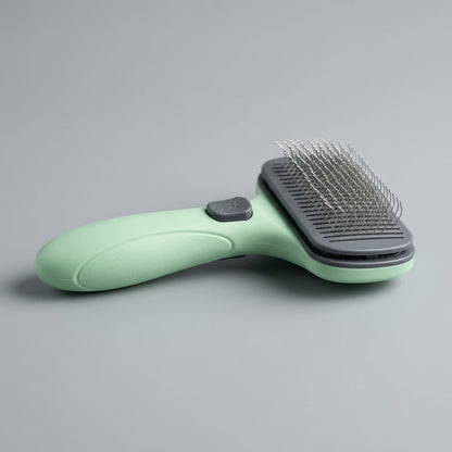 Self-Cleaning Pet Grooming Brush with One-Click Release main thumbnail