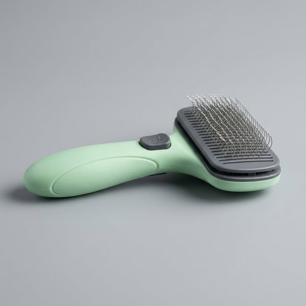 Self-Cleaning Pet Grooming Brush with One-Click Release main thumbnail